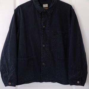 HEY GANG Barn Coat in Black Size 3